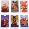 ZXKYZR8 White Numen Tarot, 78Pcs Coated Paper Tarot Cards Deck for Beginners to Professional, Board Game, Entertainment Parties Divination Deck Set Gifts Collect for Expert Readers Lover view 4