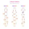 Cikyner Chinese Jump Rope, 2 Pack 4m Long 1.5cm Wide Elastic Chinese Ropes with Instructions French Skipping Rainbow Band for Children Jumpsies Games Indoors and Outdoors, Ideal for Gifts for Kids view 4