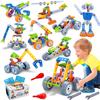 10 in 1 STEM Toys for 4 5 6 7 8+ Year Old Boy Girl Birthday Gifts Building Toys for Kids Ages 4-8 5-7 6-8 Educational Learning Stem Activities for Boys 3-5 4-6 8-10 Creative Games Valentine Idea Gift view 1