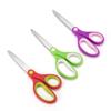 Kalatic Students Scissors (36 Pairs Teacher Pack, Rounded-tip, 7- Inch) - 7 Soft Touch Blunt Kids School Student Scissors Shears KT-009-R36-A (Pack of 36) view 3