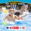 12PCS Reusable Water Balloons - Quick Fill Water Balls Toys For Toddler Age 4-8 - Refillable Self-Sealing Water Splash Bomb For Summer Party Pool Outdoor Beach Toys for kids Age 8-12 view 2