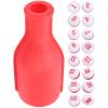 Alvinlite Numbered Dice with Shaker Bottle 16pcs, Billiard Supplies Entertainment Games Portable Tiny Refine Exquisite Dice *213 (Red) Billiard view 2