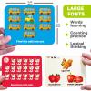 QUOKKA ABC Learning Flash Cards for Toddlers 1-3 Years - 120 Flashcards for Kids 2-4 in a Bag - Alphabet Numbers Letters Preschool Activities Ages 4-8 - Gift Speech Therapy Toys 1-3-5 yo view 3