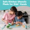 MindWare Playful Chef: Deluxe Charcuterie Kit Real Kids Cooking Set - 25 Kids Cooking Utensils Including Safe Knife Set, Charcuterie Board, Cutting Board - Ages 5+ view 4