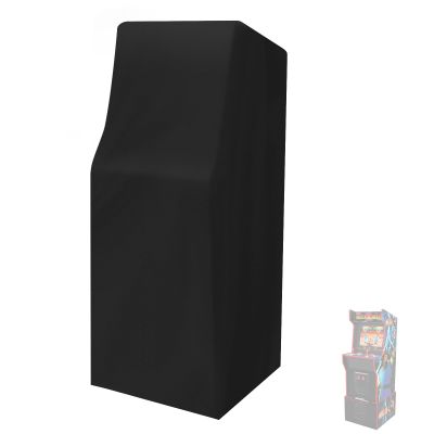 Game Machine Cover Waterproof & Dust-Proof Retro Home Arcade Machine Cover Electronic Game Cover Black