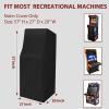 Game Machine Cover Waterproof & Dust-Proof Retro Home Arcade Machine Cover Electronic Game Cover Black view 2