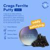 Speks Original Crags Ferrite Putty | 1000+ Magnetic Stones in a Tin | Stress Relief Fidget Toy for Adults & Teens | Stocking Stuffer & Christmas Gift | Blue Gradient, Large view 2