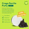 Speks Crags Ferrite Putty | 1,000+ Ferrite Stones in a Tin, Fidget Toy for Adults & Teens 14+, Desk Toy for Office, Stress Relief | White, Large view 2