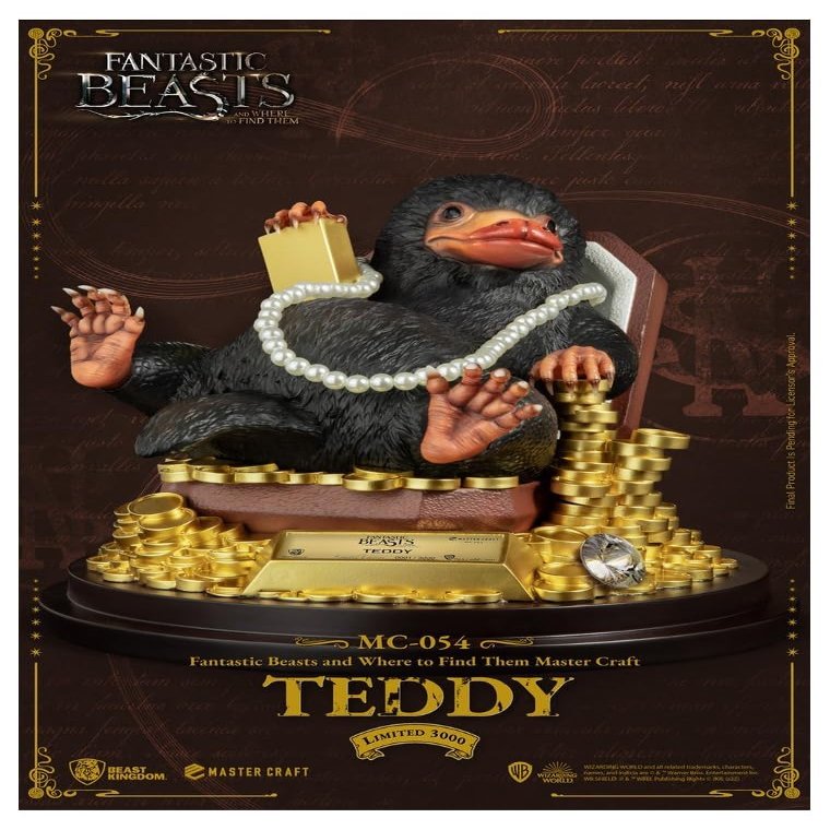 BEAST KINGDOM CO., LTD Fantastic Beasts and Where to Find Them: Teddy Master Craft Statue