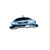 AQUARIUS BTTF Car Funky Chunky Novelty Magnet for Refrigerator, Locker, Whiteboard & Game Room Officially Licensed Merchandise & Collectibles view 1