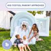 Bounceland Ultimate Daydreamer Mist Bounce House with Ball Pit, 10.8 ft L x 10.5 ft W x 6.6 ft H, UL Blower Included, Trendy Pastel Bounce House with Ball Pit and Slide, Fun for Kids view 3