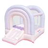Bounceland Daydreamer Cotton Candy Bounce House, Pastel Bouncer with Slide, 8.9 ft L x 7.2 ft W x 6.7 ft H, UL Blower Included, Basketball Hoop, 30 Pastel Plastic Balls, Trendy Bouncer for Kids view 1