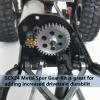 MORLORDY RC Metal 0.5M 32T Spur Gear 8T Pinion Conversion Kit for 1/24 RC Crawler Car Axial SCX24 Upgrades Parts Accessories view 2