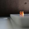 NOAHWOOD Fingerboards PRO Handmade Wheels with Handmade Self-Locking Nuts (No CNC) (Orange) view 4