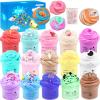 15Pack Butter Slime Kit with Scented DIY Slime for Girls and Boys, Super Soft, Non-Sticky Stress Relief Toy, Party Favors and Birthday Gift view 1