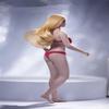 1/12 Scale Action Figure,6 inch Female Super-Flexible Slightly Fat Suntan Skin Large Bust Action Figure Doll Collection T05B view 3
