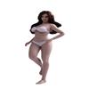 1/12 Scale Action Figure,6 inch Female Super-Flexible Slightly Fat Suntan Skin Middle Bust Action Figure Doll Collection T04B view 1