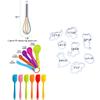 DAISHA Kids Cooking and Baking Set, Cartoon Apron Hat Sleeves Cookware, Ultimate Kids Baking DIY Gift for Girls and Boys. view 2