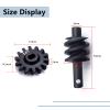 MORLORDY RC Steel Overdrive Gears 14T Differential Worm Gear for SCX24 Upgrades 1/24 RC Crawler Car Parts view 4