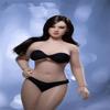 1/12 Scale Action Figure,6 inch Female Super-Flexible Slightly Fat Pale Skin Middle Bust Action Figure Doll Collection T04A view 4