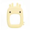 Loulou Lollipop Wild Silicone Baby Teether - Giraffe Yellow view 1