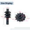MORLORDY RC Steel Overdrive Gears 12T Differential Worm Gear for SCX24 Upgrades 1/24 RC Crawler Car Parts view 4