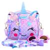 Gifts for Girls, Toddler Purse Little Girl Gifts Princess Dress Up Jewelry Toys Birthday Gifts for Girls 3 4 5 6 7 8 Year old view 1