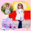 Gifts for Girls, Toddler Purse Little Girl Gifts Princess Dress Up Jewelry Toys Birthday Gifts for Girls 3 4 5 6 7 8 Year old view 3
