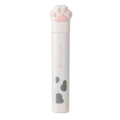 Cat Paw Scissors Cute Multifunctional Stainless Steel Folding Design Hand Scissors Mini Portable Cat Paw Art Scissors School Stationery(White)