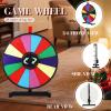 iElyiEsy 24" Spinning Prize Wheel of Fortune 14 Slots Spinner Wheel for Prizes with Stand, Dry Eraser and Marker Pen for Trade Show Carnival view 3