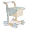 ROBUD Wooden Baby Walker for Girls Boys, Wooden Shopping Cart for Kids Toddlers, Learning Walker Toys for 10 Months 1 Year Old view 1
