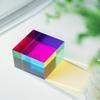 iKeelo Color Cube (70mm) with Stand - Cyan, Magenta & Yellow Subtractive Color Mixing - Mesmerizing Acrylic Prism for Desk Decor, A Fun Conversation Starter view 4