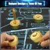 Cool Fidget Spinner, Metal Hand Hammer Fidgit Chain Toy for Kids Adults, Desk Toy Fingertip Gyro Stress Relief Cube for Office, Goody Bag Stocking Stuffer Gift 2 Pack view 4