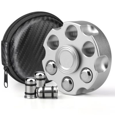 Alloy Metal Fidget Spinner, Cool Handheld Fidgit Cube for Kids Adults, Desk Toy, Christmas Party Supplies Gifts for Classroom Office