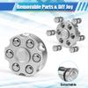 Alloy Metal Fidget Spinner, Cool Handheld Fidgit Cube for Kids Adults, Desk Toy, Christmas Party Supplies Gifts for Classroom Office view 4