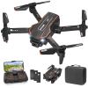 AVIALOGIC Mini Drone with Camera for Kids, Remote Control Helicopter Toys Gifts for Boys Girls, FPV RC Quadcopter with 1080P Live Video Camera, Gravity Control, 3 Batteries, Carrying Bag view 1