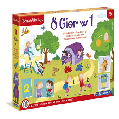 Clementoni Learn, 8 educational games to play