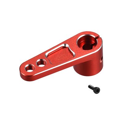 MECCANIXITY Aluminum Alloy 25T Steering Servo Arm Horn Red for DIY RC Car/Boat/Airplane Boat Accessories