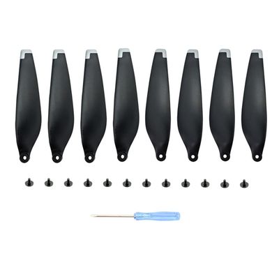 for DJI Mini 3 Pro Drone 2Pairs 6030F Propellers Blade Props Replacement Quieter Flight Powerful Propeller Wing Fans Spare Accessory (Silver Tip)