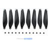 for DJI Mini 3 Pro Drone 2Pairs 6030F Propellers Blade Props Replacement Quieter Flight Powerful Propeller Wing Fans Spare Accessory (Silver Tip) view 1