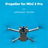 for DJI Mini 3 Pro Drone 2Pairs 6030F Propellers Blade Props Replacement Quieter Flight Powerful Propeller Wing Fans Spare Accessory (Silver Tip) view 4