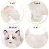 Electronic Interactive Ragdoll Cat - Realistic Handmade Toy with Walking, Barking, Wagging Tail & Talking - Robotic Pet Toy for Toddler Kids view 4