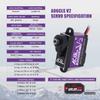 AGFRC A06CLS V2 0.052sec Mini-Z-Car RC Servo and AGF-SPV3 Servo Programmer view 2