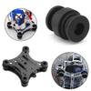 DGHAOP 16pcs Shock Damping Rubber Balls Black Silicone Mount Shock Absorption Balls Anti Vibration Damper Balls view 4