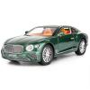 WAKAKAC Toy Car Compatible for 1/24 Bentley Continental GT Model Car Alloy Diecast Collectible Pull Back Car Toy Door Can Be Opened for Boys Girls Gift(Green) view 1