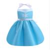 YiZYiF Kids Girls Apron Princess Costume Cooking Aprons with Adjustable Strap for Kitchen Cooking Baking Painting Light Blue 2-3 Years view 1