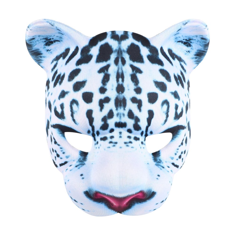 GANAZONO Tiger Mask Realistic Wild Animal Masks Fancy Dress up Masquerade Party Cosplay Costume for Women Men Carnival Party Cosplay Props