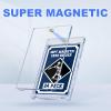 35pt Magnetic Card Holder for Trading Cards, Baseball Cards Protectors Hard Plastic Fit for MTG, Trading Card Holder for Sports Cards, Board Game Cards Standard Clear Magnetic Card Case (60) view 3