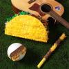 Sratte Taco Piata Set Mexican Birthday Party Decorations Cinco De Mayo Fiesta Theme Taco Pinata with Plastic Stick and Blindfold for Mexican Themed Party Supplies Favors, 15 x 8 x 3 Inches view 4