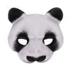 Abaodam Animal Half Face Mask Masquerade Party Cosplay Costume for Women and Men Animal Panda Masks Cosplay Masks Carnival Party Panda Costume Carnival Mask view 1